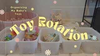 Organising My Baby's Toys For Toy Rotation