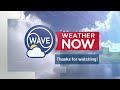 wave weather now update sunday pm 1 12 25