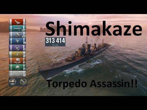 Shimakaze - Torpedo assassin   300k Damage