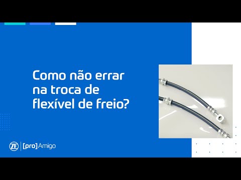 Troca do flexível de freio | TRW
