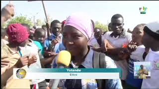 Les élèves de Dédougou ont organisé une marche  pour exprimer leur soutien au Président du Faso