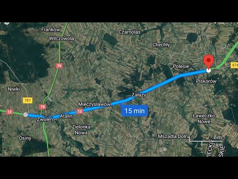 CabView -DK12 (od zakończenia S12) -Zwoleń. 05.23