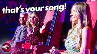 She Sang Her Favorite Coach's Song – Seconds Later, They Sang a Duet Together!
