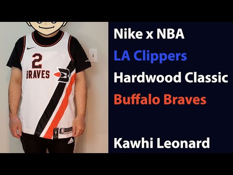 Nike LA Clippers Hardwood Classics -Buffalo Braves Kawhi Leonard