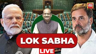 Lok Sabha LIVE: Parliament Monsoon Session Live | Sansad TV Live| PM Modi | Rahul Gandhi | Live News 