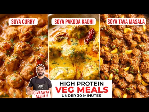 Quick High-Protein Soya Badi Curry