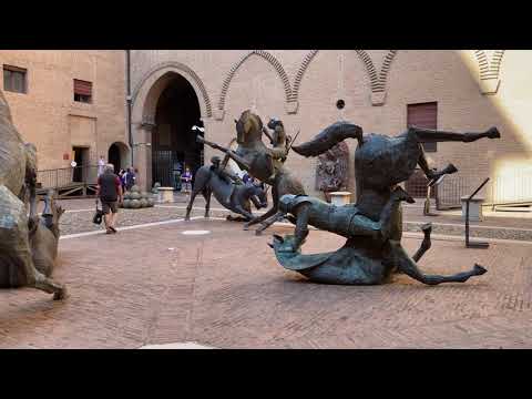 Ferrara, Italy 🇮🇹 4K 60FPS Historical Center City Tour