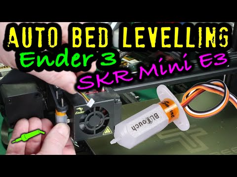 #707 Adding Automatic Bed Levelling to Ender 3 SKR Mini E3 V1.2 - How To Install BL Touch