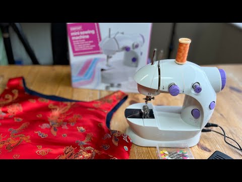 How to Thread a Mini Sewing Machine (from Hobbycraft /Shark) #AbisDen #Overlocker #sewingtips