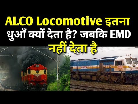 Why did ALCO Locomotive smoke so much?