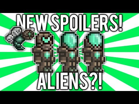 Terraria 1.3: Alien Sprites! (Lunar Update Spoilers!) @demizegg