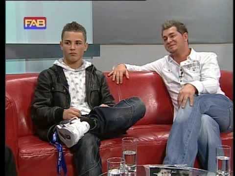 Stefek & Sasha Z. im Fernseher auf FAB-TV (Interview)