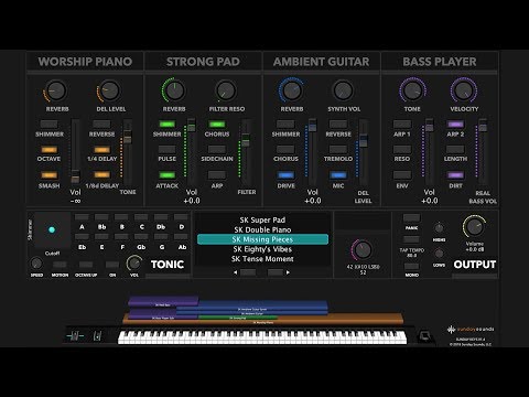 Missing a Band Member? Use the "Missing Pieces" Patch in Sunday Keys for MainStage!