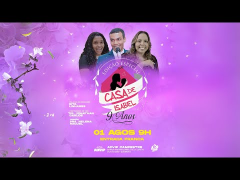 Casa de Isabel | Testemunho: Pr. Jonathan Carlos (01.08.2024)