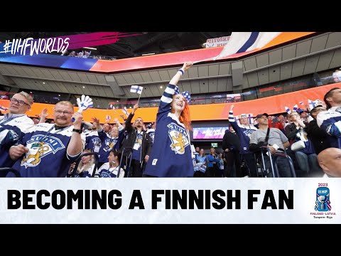 Хоккей Becoming a Finnish Fan | 2023 #IIHFWorlds