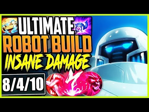 ULTIMATE ROBOT BUILD | INSANE DAMAGE 1v9 CARRY | SUP Blitzcrank vs Lulu Season 9 Gameplay