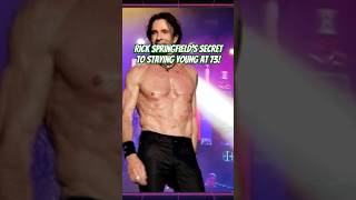 How Rick Springfield Looks So Young At 73 💥 #health #youth #80s #secret #shorts