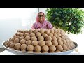 ATTA LADDU Punjabi Pinni Recipe Healthy Dry Fruit Laddu Diwali Sweets Veg Village Food