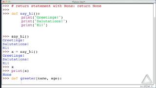 Unit 05 Video 6: Creating Void Functions