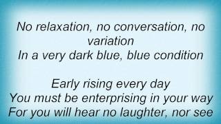 Eric Clapton - Blue Condition Lyrics