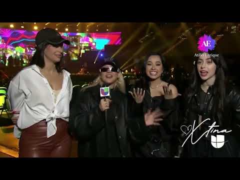 [INTERVIEW] CHRISTINA AGUILERA, Nicki Nicole, Becky G & Nathy Peluso at the #LatinGRAMMYs 2021