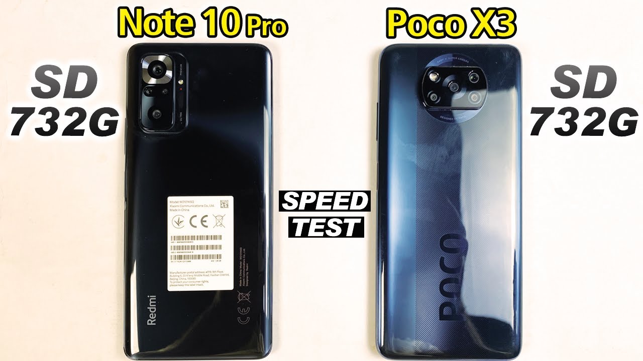 Redmi Note 10 Pro vs Poco X3 SPEED TEST | Which is Worth To Buy?