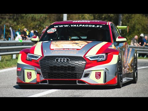Audi RS3 LMS vs Cupra Leon TCR racing on Hillclimb! - 340HP 2.0-Litre Turbo Engine Sound!