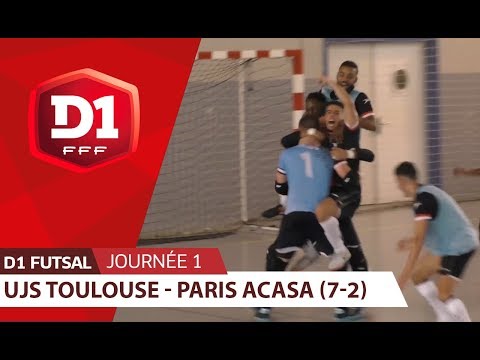 J1 : UJS Toulouse  - Paris ACASA (7-2), le résumé