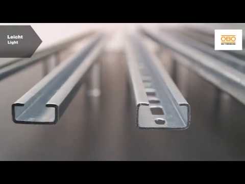 Perfiles y Carril DIN de OBO Bettermann