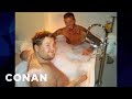 James Corden On Sharing A Bath With David.