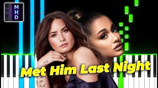 Demi Lovato - Met Him Last Night ft Ariana Grande 