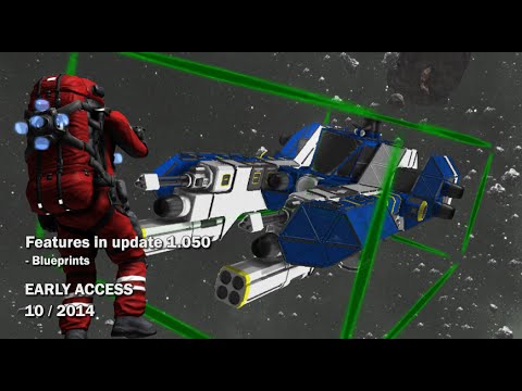 How do you unlock parts in Space Engineers?