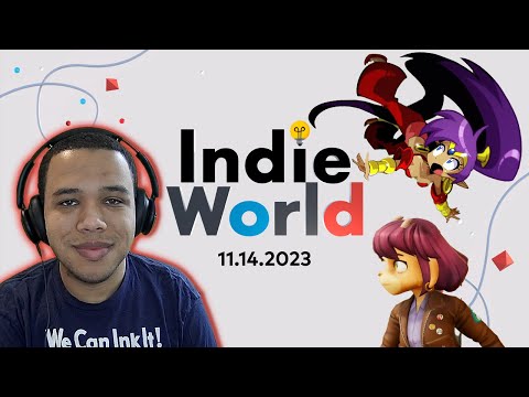 THE LOST SHANTAE GAME?! Indie World Showcase 11.14.2023 | Reaction