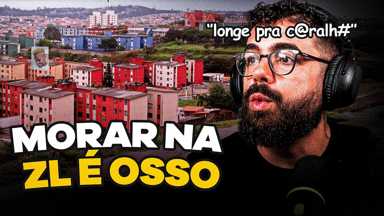 AS DIFICULDADES de MORAR NA ZONA LESTE de SÃO PAULO | CORTES DO EDSON CASTRO