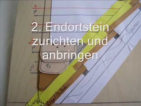 Dachdecker: Wange mit Endort parallel zum First