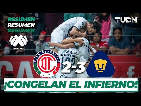 Highlights & Goals | Toluca 2-3 Pumas | Liga MX - Group 6 CL 2020 | TUDN