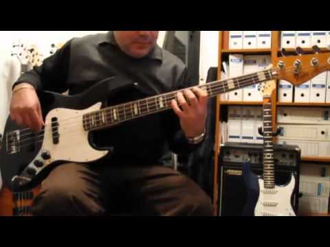 Jaco Pastorius Style   Funky Bassline in G7