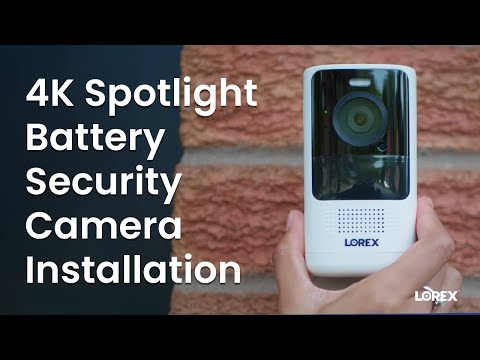 Easy Install for the 4K Spotlight Battery Camera (F861ASD) | Indoor & Outdoor Setup