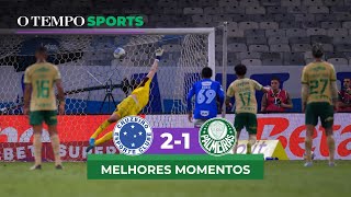 CRUZEIRO 1x2 PALMEIRAS - Veja os MELHORES MOMENTOS da partida