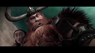 How To Train Your Dragon 2 - Stoick Saves Hiccup - English