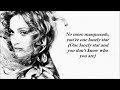 Take A Bow Madonna Lyrics