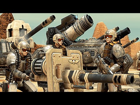 Imperial Guard vs Orks! - Astartes Mod, Warhammer 40K: Dawn of War 2: Retribution