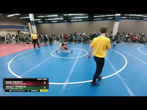 77 Lbs Cons. Round 2 - Kane Preskitt, Ranger 47 Wrestling Club Vs Ernest Franklin, Scots Wrestling