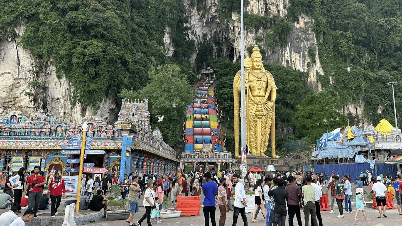 【360🌏+4K影片】吉隆坡必到旅游景点 黑风洞