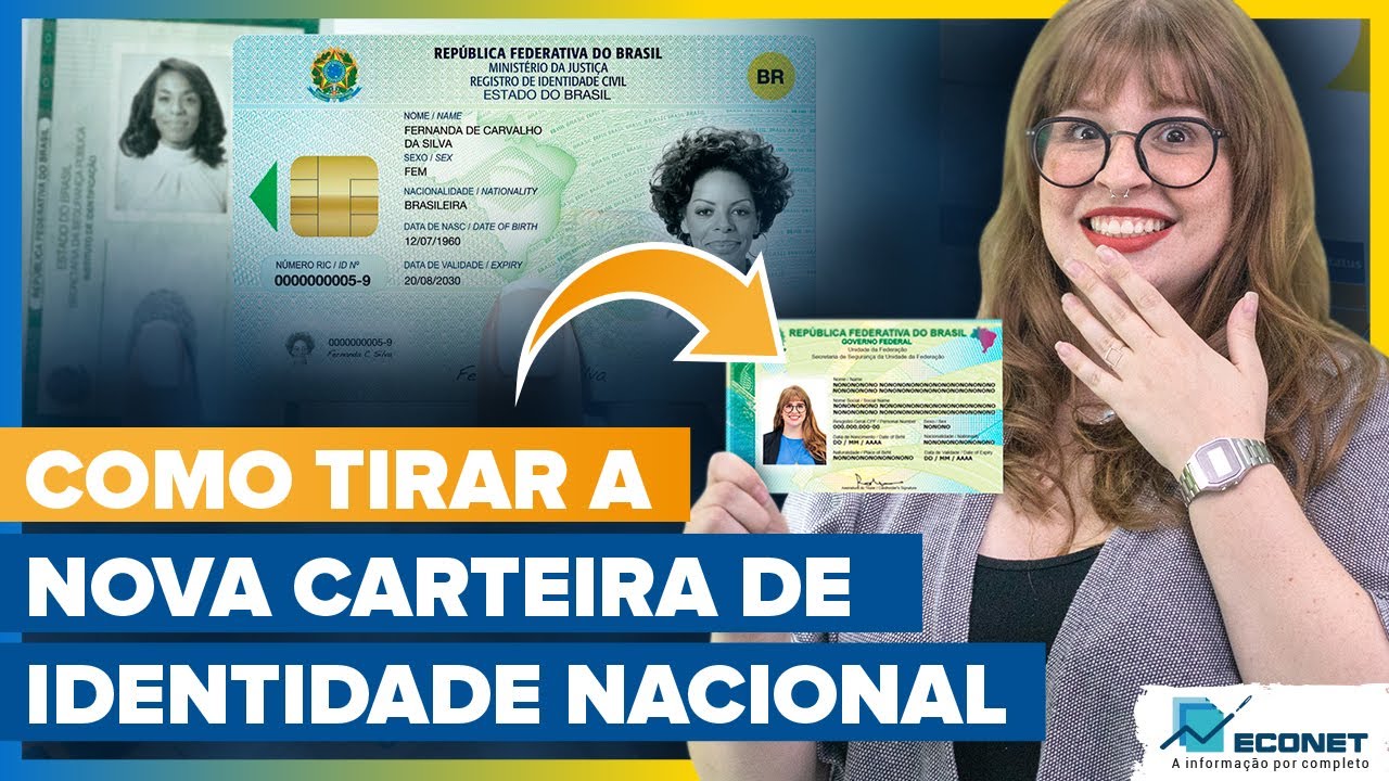 EM TODO O BRASIL: NOVA CARTEIRA DE IDENTIDADE A PARTIR DE JANEIRO | PASSO A PASSO PARA EMISSÃO