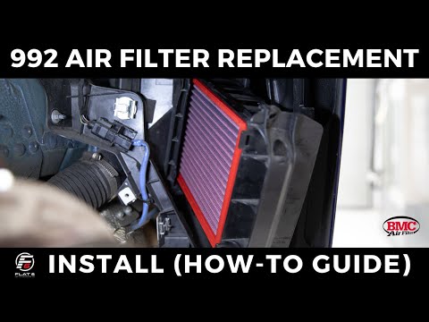 Porsche 911 (992) BMC Air Filter Install (How-To)