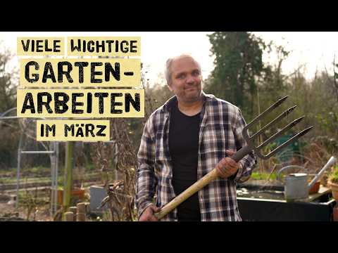 März im Gemüsegarten: Bodenfit für Selbstversorger!