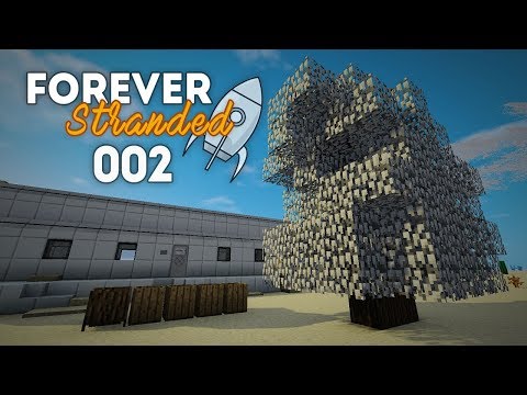 Forever Stranded Lets Play EP2 | First Deaths &  First Dirt! (Modded Minecraft)