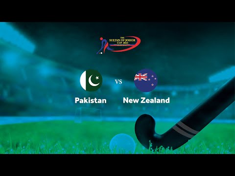 Match 5 Sultan of Johor Cup 2023 – Pakistan v New Zealand (Pool B)