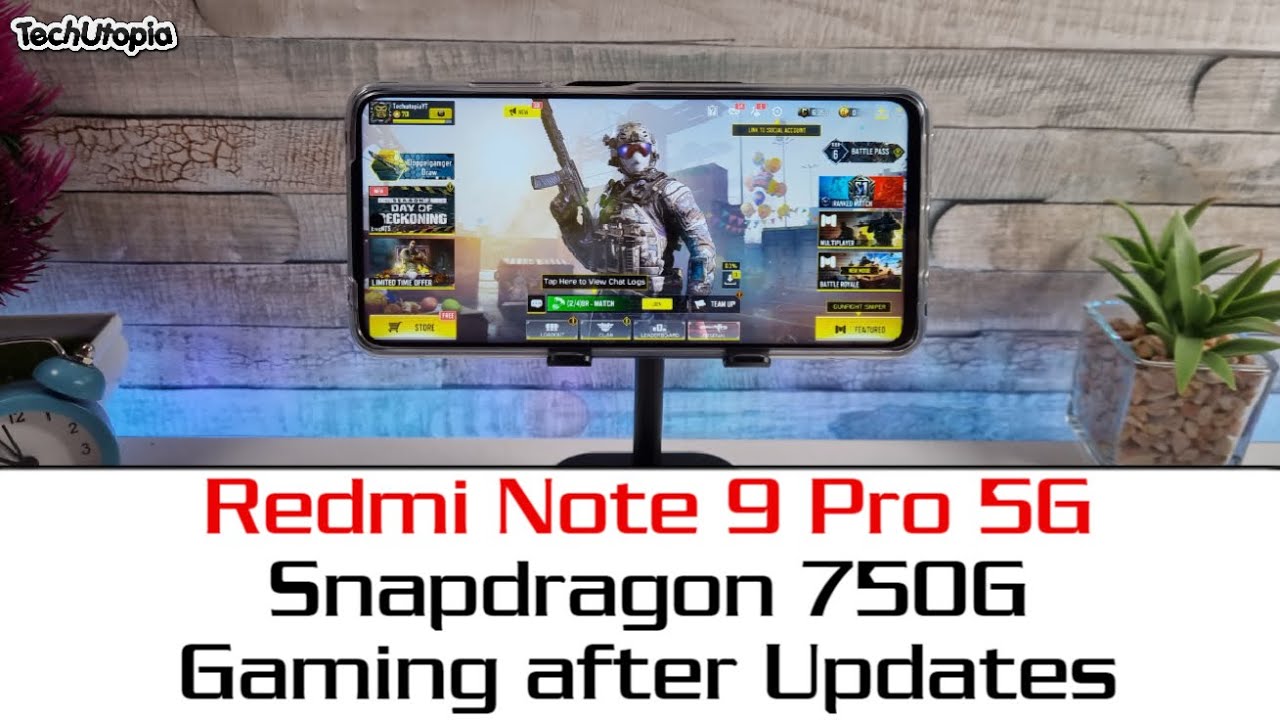 Redmi Note 9 Pro 5G Gaming test after new updates/Revisited 2021 Snapdragon 750G PUBG/Call of Duty